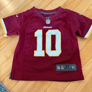 NFL Redskins Nike Kids Burgundy Football Jersey Griffin III size 2T toddler baby